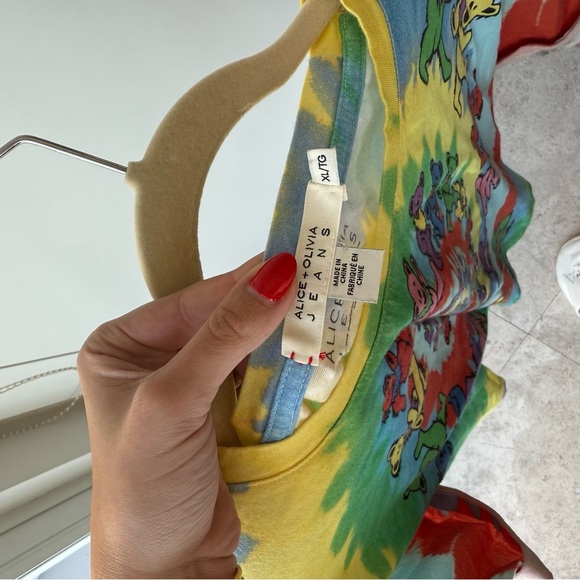 Alice and Olivia Grateful Dead Shirt - Picture 3 of 3